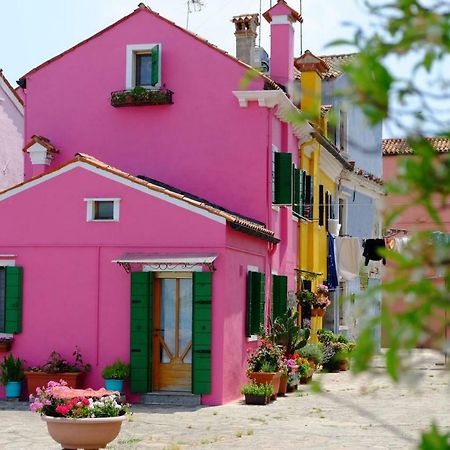 Night Galleria Holiday Home - Bed & Art In Burano - The Pink House Екстериор снимка